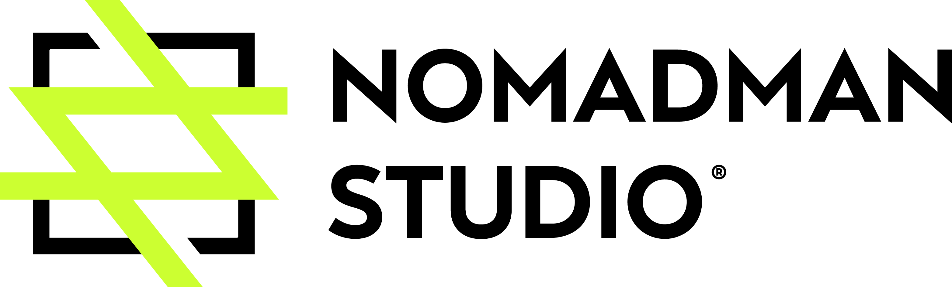 Nomadman Studio — Wordmark — black